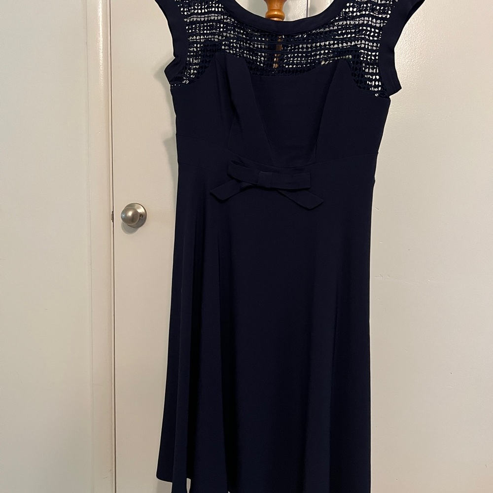 Elegant Navy Blue ModCloth Dress